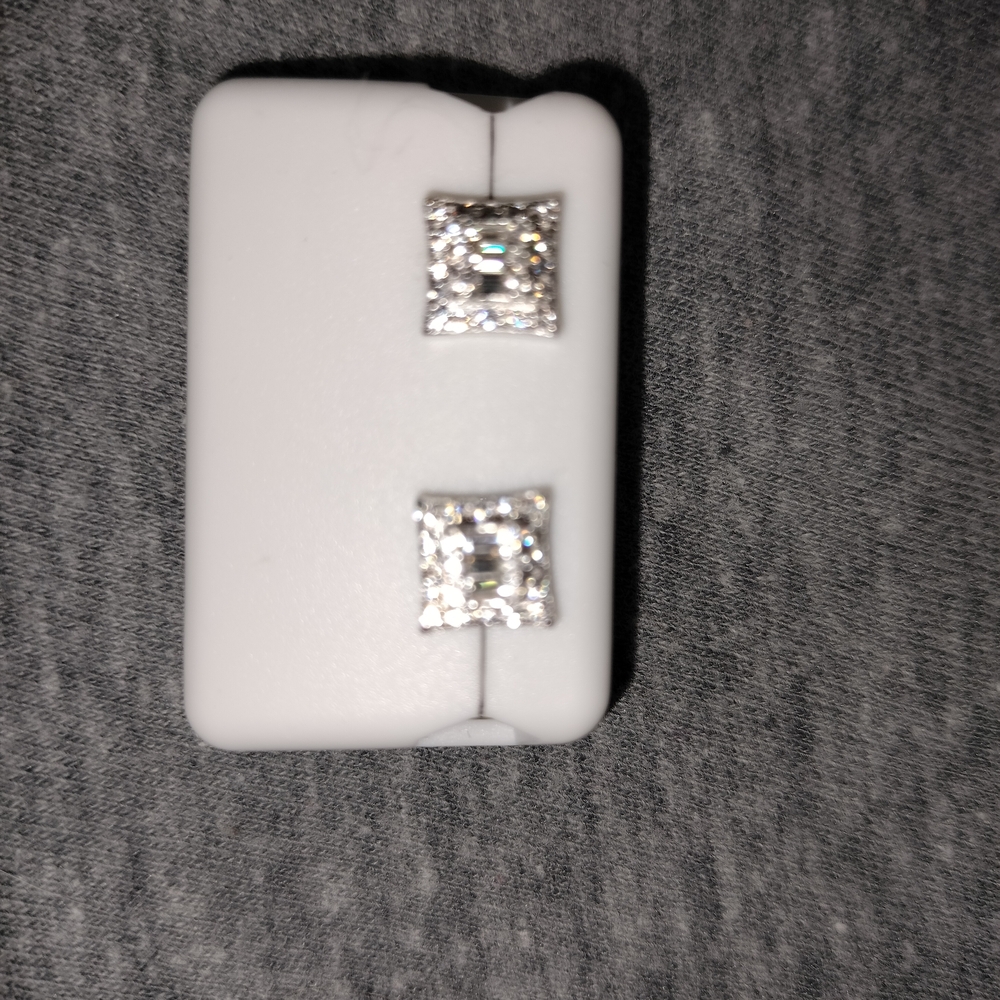 Elegant Silver Stud Earrings